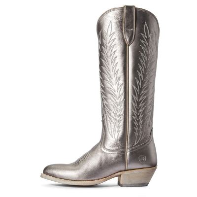 Ariat Legacy Two Step Gümüş Metal Western Csizma Bayan (38782-710)